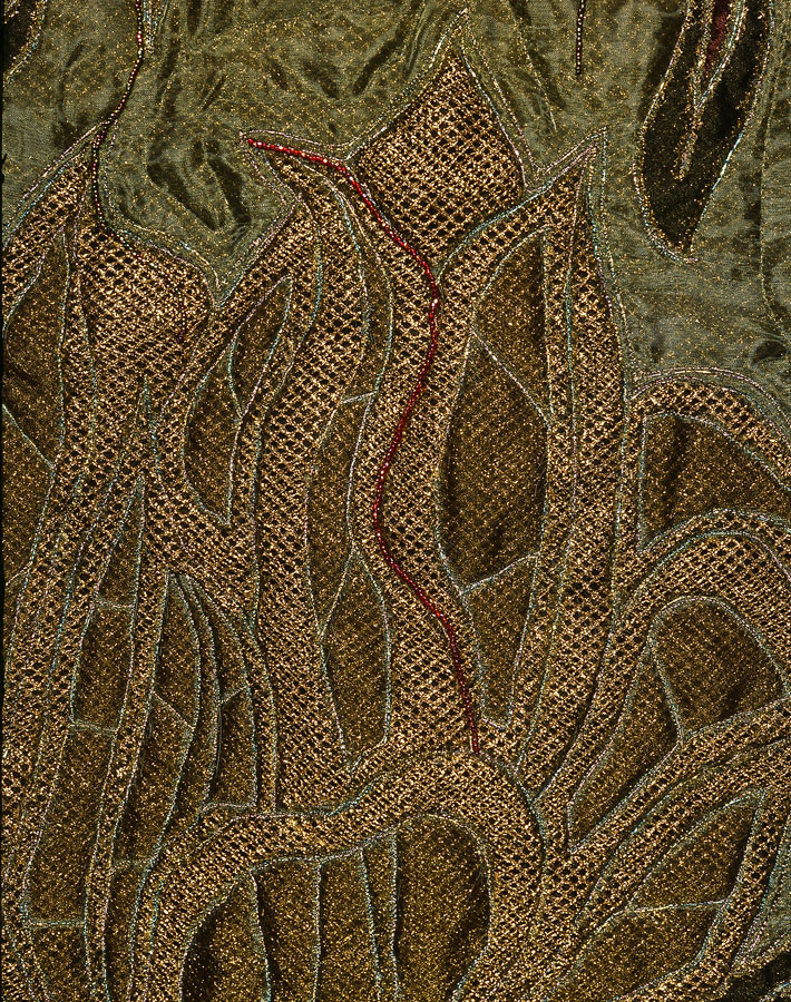 Meenakshi's Golden Lotus detail